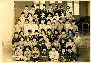 ECOLE DE LA CITE PETIT MATERNELLE 1957
